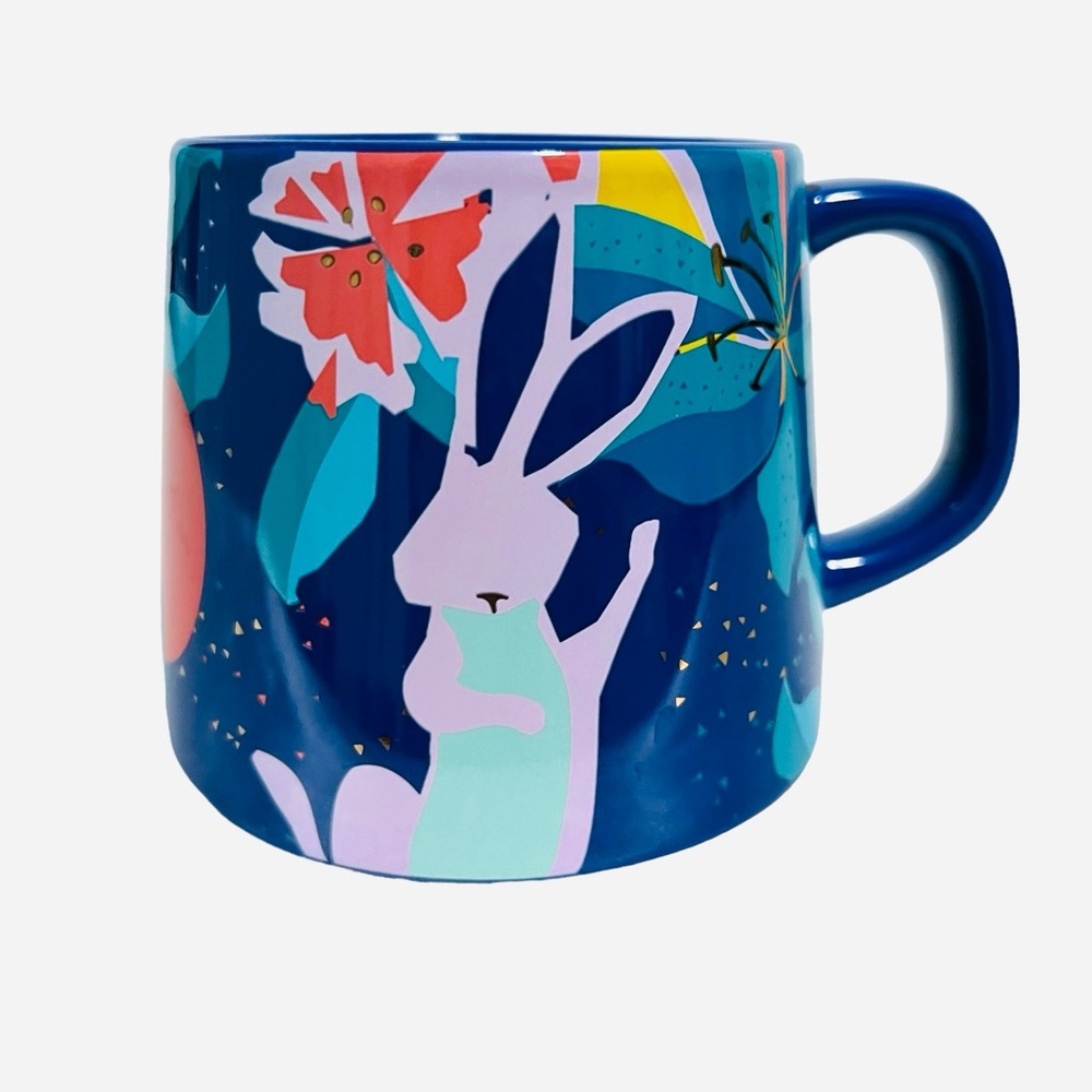Starbucks Easter Spring 2021 Blue Bunny Ceramic Coffee Mug